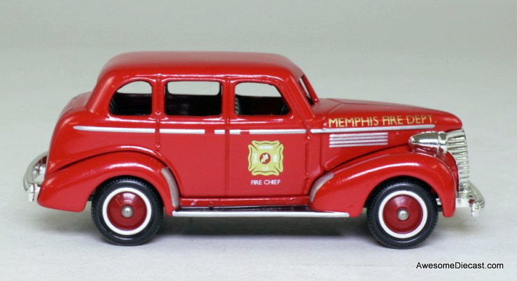 Corgi Fire Heroes 1939 Chevrolet Sedan: Memphis Fire Chief Car