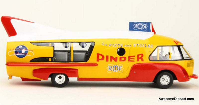 RARE!! Perfex 1:43 1966 Citroen Type 55: Pinder Circus Rocket Truck