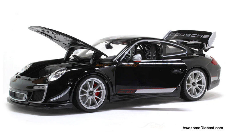 Porsche 911 GT3 RS 4.0, Black 1:18 Diecast Model Car by Maisto