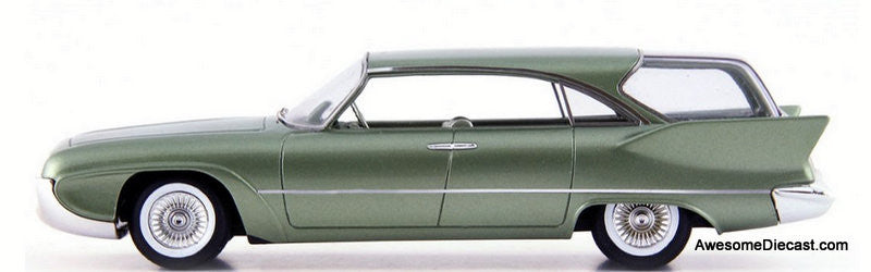 Avenue43 by AutoCult 1:43 1958 Plymouth Cabana Concept, Metallic Green