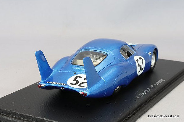 Spark 1:43 Peugeot CD SP66: 1966 24 Hours Le Mans