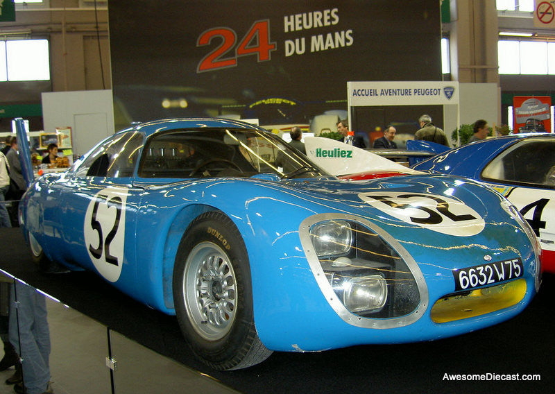 Spark 1:43 Peugeot CD SP66: 1966 24 Hours Le Mans