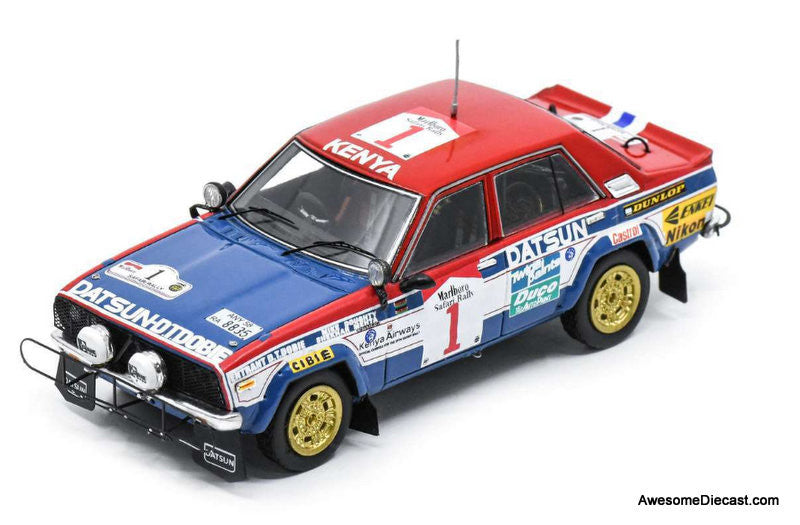 Spark 1:43 Datsun 160J #1: Winning Car 1980 Safari Rally