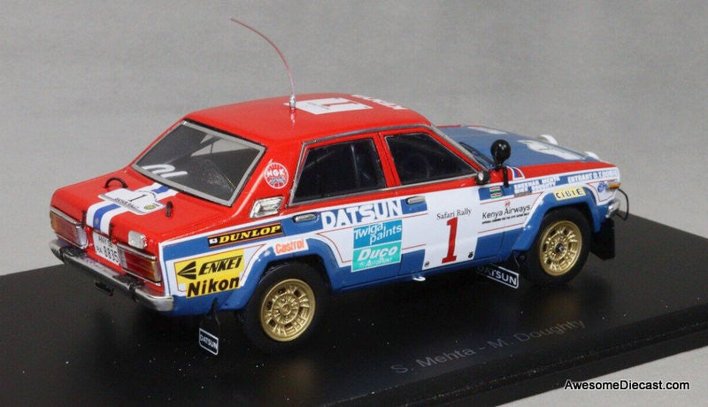 Spark 1:43 Datsun 160J #1: Winning Car 1980 Safari Rally