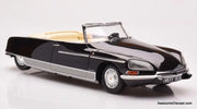 1968 Citroen DS 21 Palm Beach Convertible, Black 1:18 Diecast Model Car by Norev