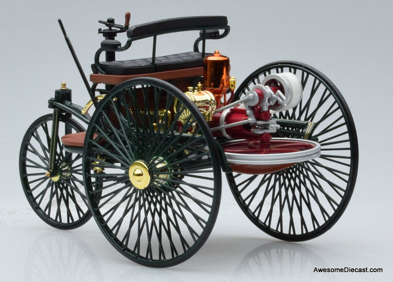 Norev 1:18 1886  Mercedes Patent Motorwagen, Green
