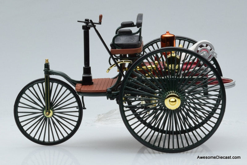 Norev 1:18 1886  Mercedes Patent Motorwagen, Green