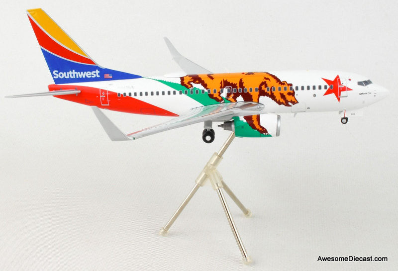 Gemini 200 1:200 Boeing 737-700: South West Airlines, California One