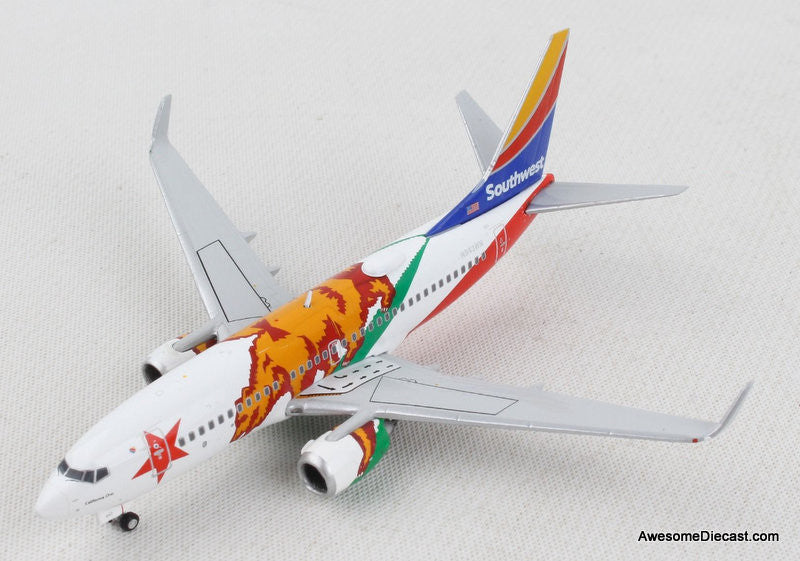 Gemini Jets 1:400 Boeing 737-700: South West Airlines, California One