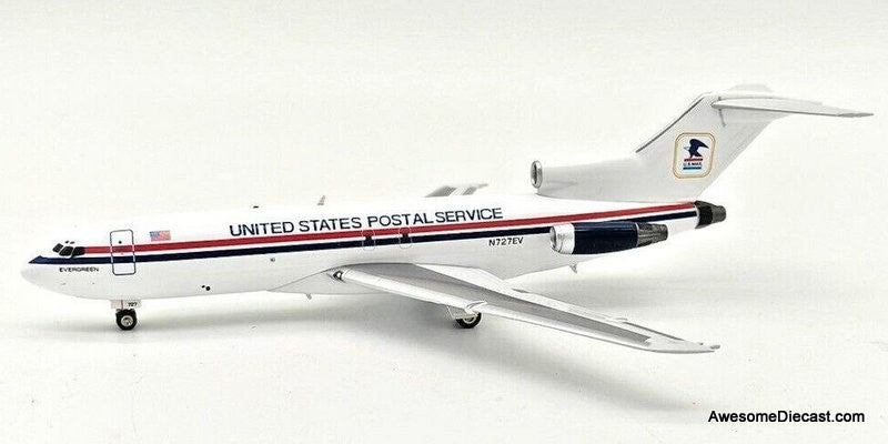 Inflight 200 1:200 Boeing 727-27F: United States Postal Service (Reg #N727EV)