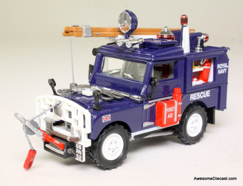 Matchbox 1952 Land Rover: Royal Navy Rescue Truck