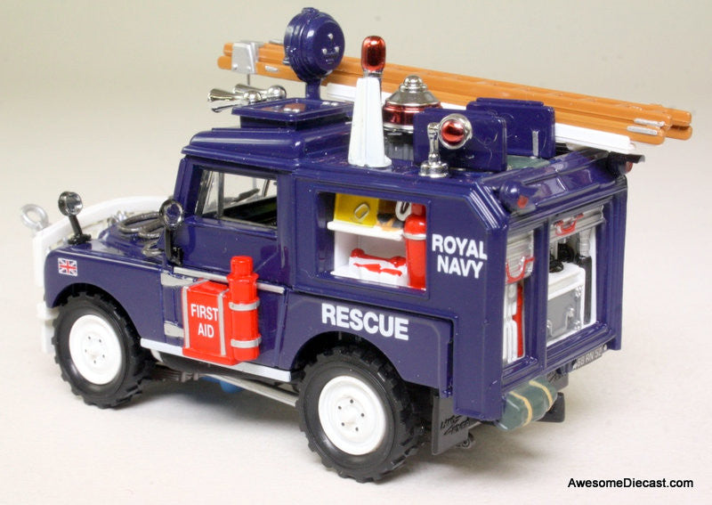 Matchbox 1952 Land Rover: Royal Navy Rescue Truck