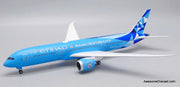 Boeing 787-9 Dream Liner: Etihad Airways (Reg #A6-BND) "Manchester City Livery" 1:200 Diecast Model Plane by B-Models
