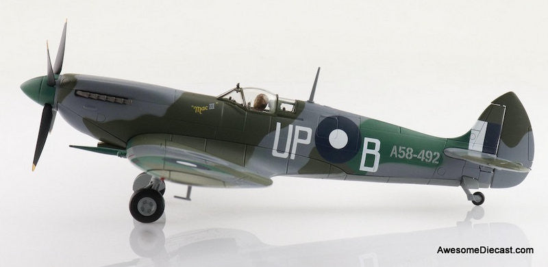 Spitfire MK.VIII "Mac III" UP-B/A58-492, RAAF 1:48 Diecast Model Plane by Hobby Master