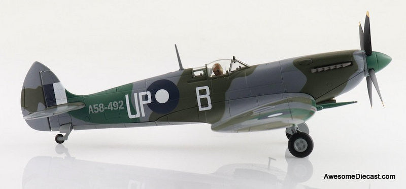 Spitfire MK.VIII "Mac III" UP-B/A58-492, RAAF 1:48 Diecast Model Plane by Hobby Master