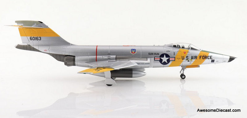 McDonnell RF101C Voodoo USAF, 'Operation Sun Run' 60163, 363rd TRW, 27th Nov 1957 1:72 Diecast Model Plane by Hobby Master