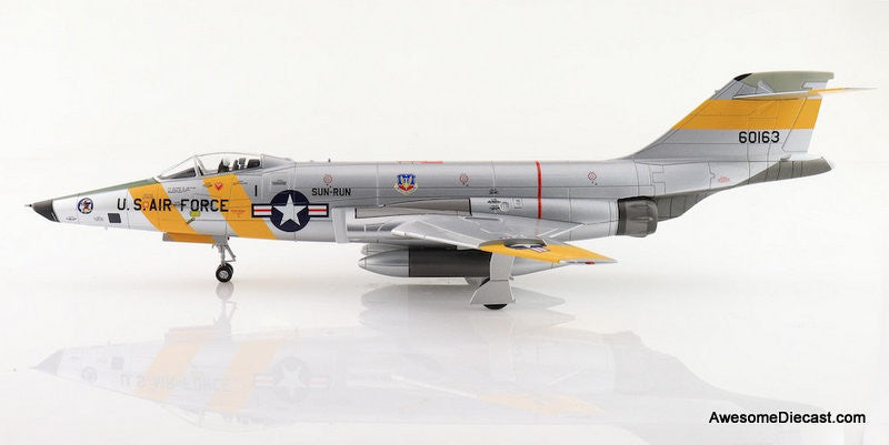 McDonnell RF101C Voodoo USAF, 'Operation Sun Run' 60163, 363rd TRW, 27th Nov 1957 1:72 Diecast Model Plane by Hobby Master