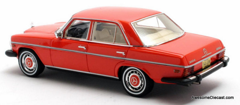 1974 Mercedes Benz 300 Diesel (USA Version) Red 1:43 Resin Cast Model by Matrix