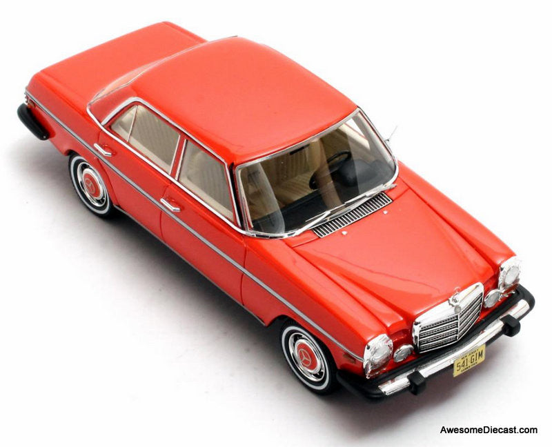 1974 Mercedes Benz 300 Diesel (USA Version) Red 1:43 Resin Cast Model by Matrix