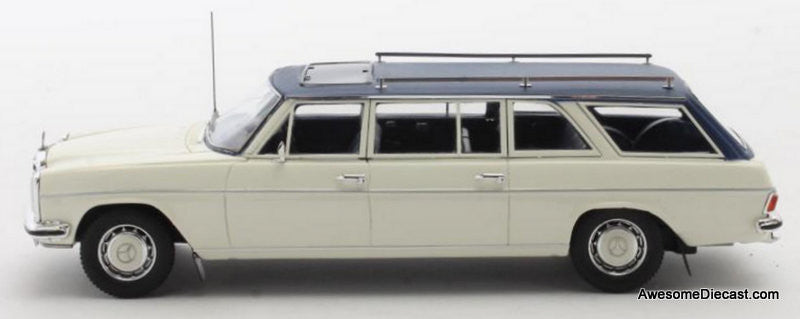 1971 Mercedes Benz W114 LWB Estate, White 1:43 Resin Cast Model by Matrix