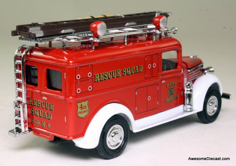 Matchbox 1937 GMC Rescue Squad Van: New York Fire Department 4th Precinct