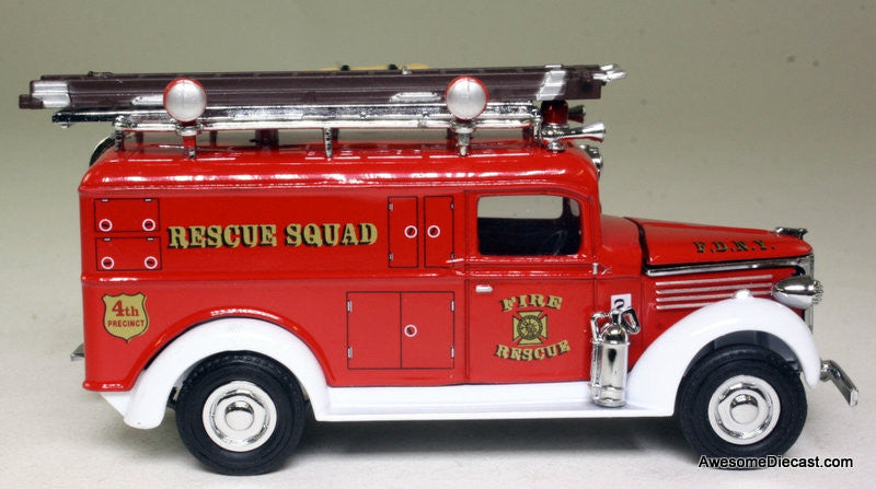 Matchbox 1937 GMC Rescue Squad Van: New York Fire Department 4th Precinct