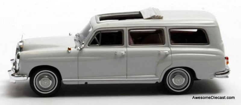 1960 Mercedes Benz (W120 180b) Wagon, Gray 1:43 Resin Cast Model Car by Matrix