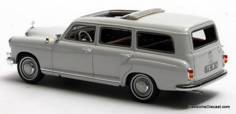 1960 Mercedes Benz (W120 180b) Wagon, Gray 1:43 Resin Cast Model Car by Matrix