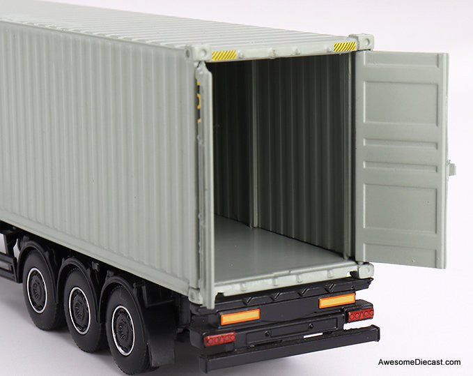 Mercedes Benz Actros Tractor w/40' Utility Trailer, UPS Europe 1