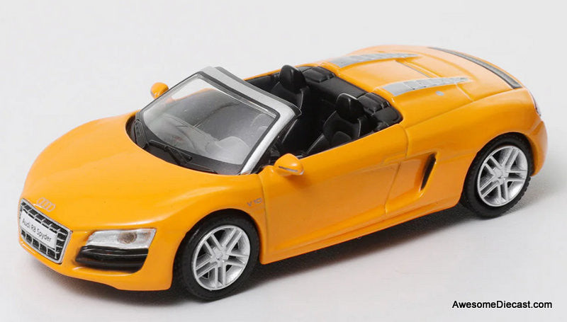 2010 Audi R8 V10 Spyder, Orange 1:64 Resin Cast Model by Shadow