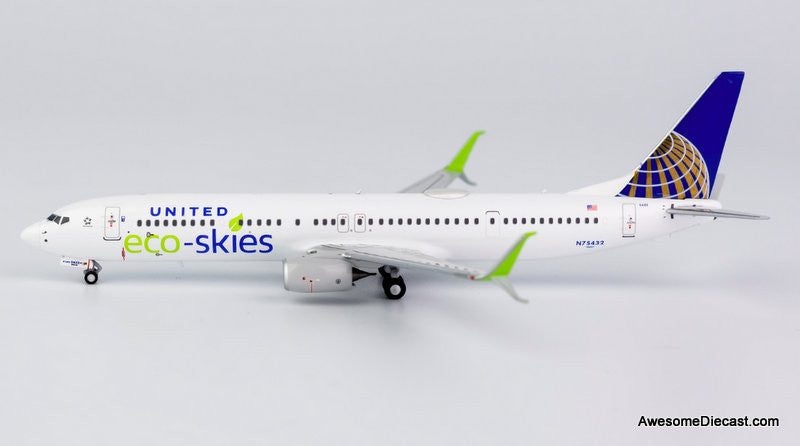 NG Models 1:400 Boeing 737-900: United Airlines, Eco Skies Livery