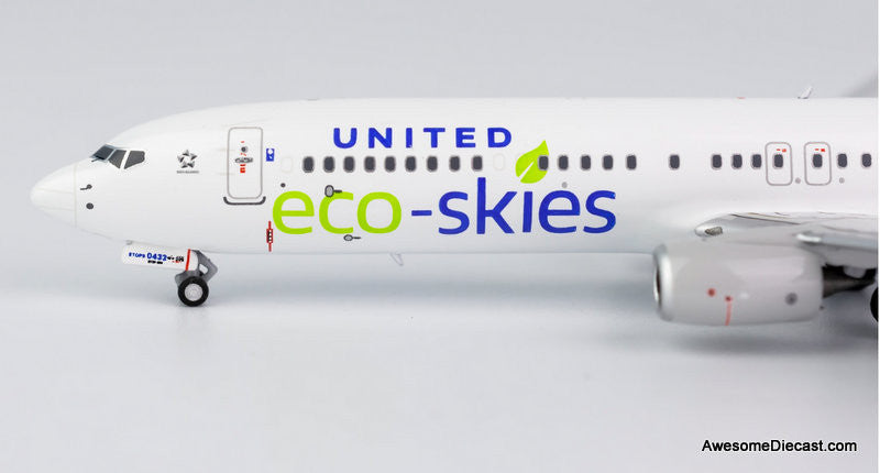 NG Models 1:400 Boeing 737-900: United Airlines, Eco Skies Livery