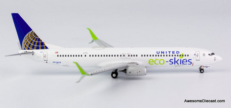NG Models 1:400 Boeing 737-900: United Airlines, Eco Skies Livery