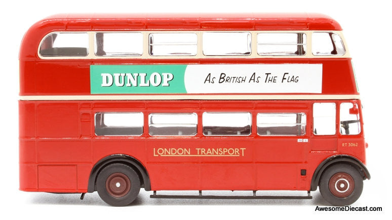 IXO 1:43 1939 AEC Regent Double Decker Bus: London Transport