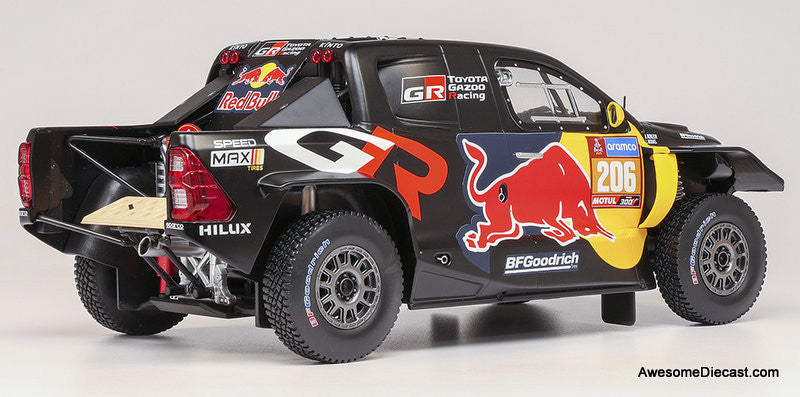 Toyota GR DKR Hilux EVO #206 2024 Dakar Rally 1:43 Diecast Model Car by IXO