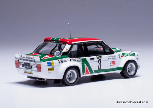 1979 Fiat 131 Abarth #3 1:43 Diecast Model Car by IXO