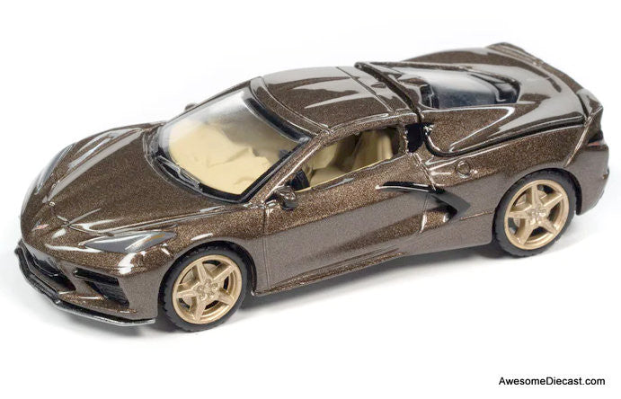 AutoWorld 1:64 2020 Chevrolet Corvette C8, Zeus Bronze