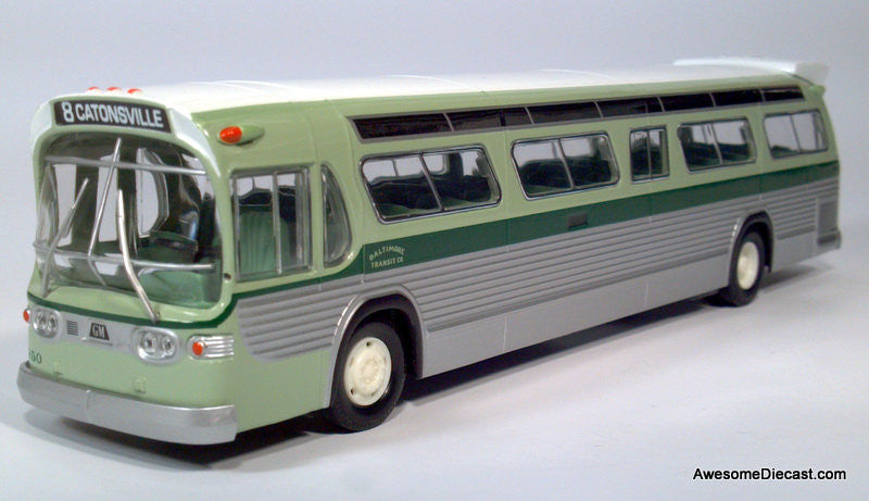 Corgi 1:50 GM Fishbowl Bus Baltimore Transit Company: Destination, Catonsville