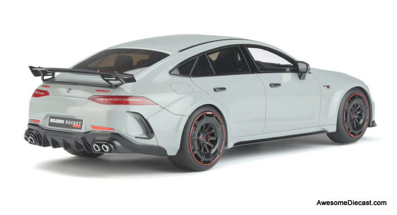 GT Spirit 1:18 2019 Mercedes Benz Brabus Rocket 900 gt63, Light Gray