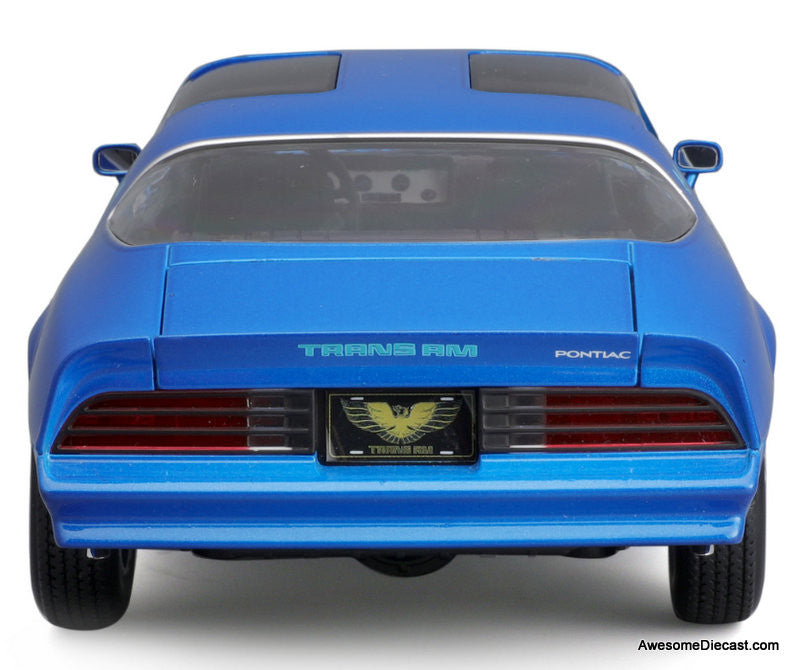 Maisto 1:18 1978 Pontiac Firebird Trans Am, Metallic Blue