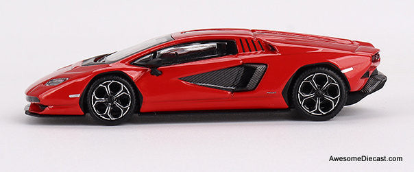 Mini GT 1:64 Lamborghini Countach LPi 800-4, Rosso Mars Red (Mijo Exclusive)