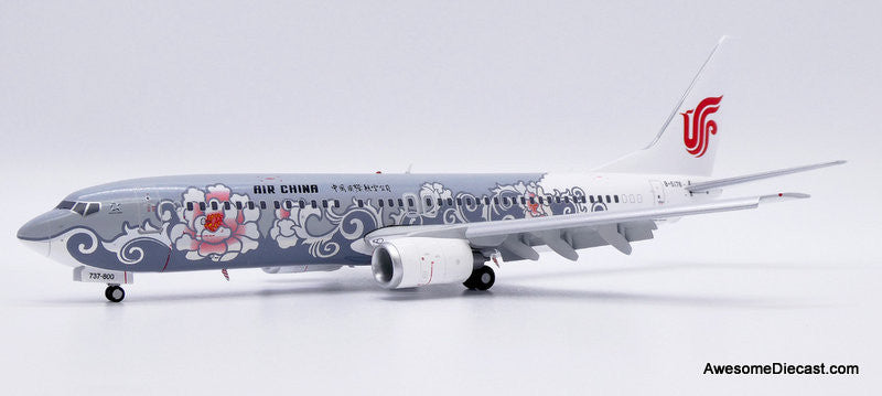 JC Wings 1:200 Boeing 737-800 (Flaps Down): Air China "Silver Peony" (Reg #B-5176)
