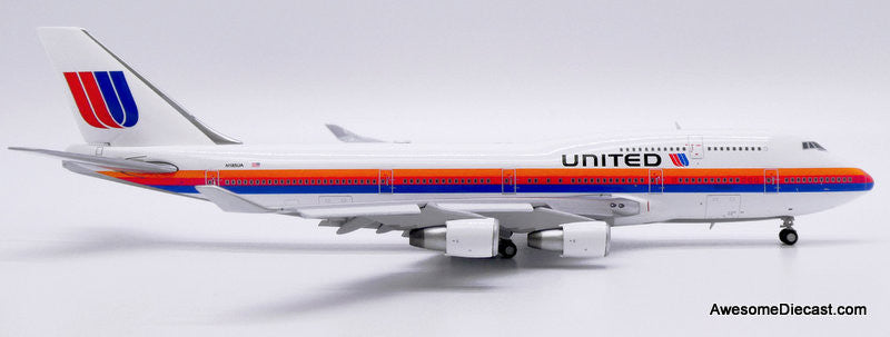 JC Wings 1:400 Boeing 747-400 (Flaps Down): United Airlines (Reg
