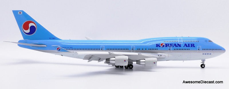 JC Wings 1:200 Boeing 747-400 (Flaps Down): Korean Airlines, "Last Flight" (Reg #HL7461)