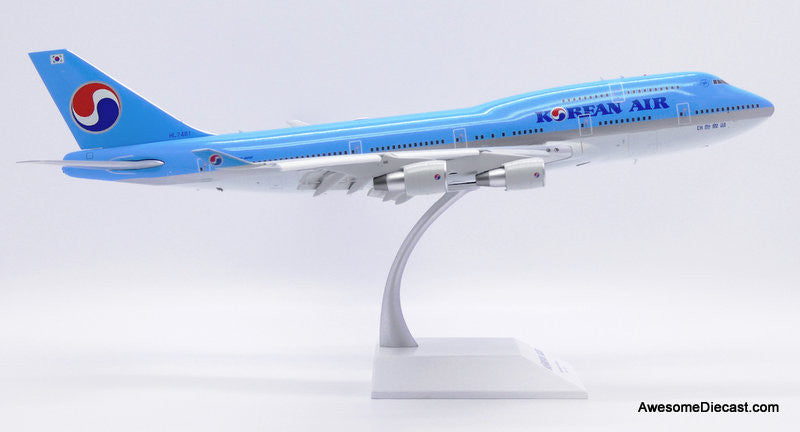 JC Wings 1:200 Boeing 747-400 (Flaps Down): Korean Airlines, "Last Flight" (Reg #HL7461)
