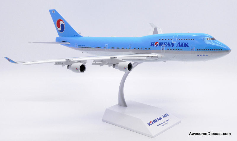 JC Wings 1:200 Boeing 747-400 (Flaps Down): Korean Airlines, "Last Flight" (Reg #HL7461)