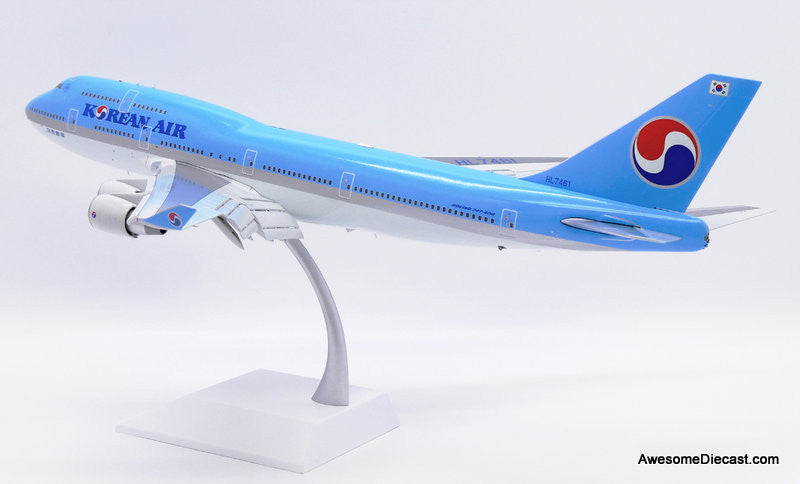 JC Wings 1:200 Boeing 747-400 (Flaps Down): Korean Airlines, "Last Flight" (Reg #HL7461)