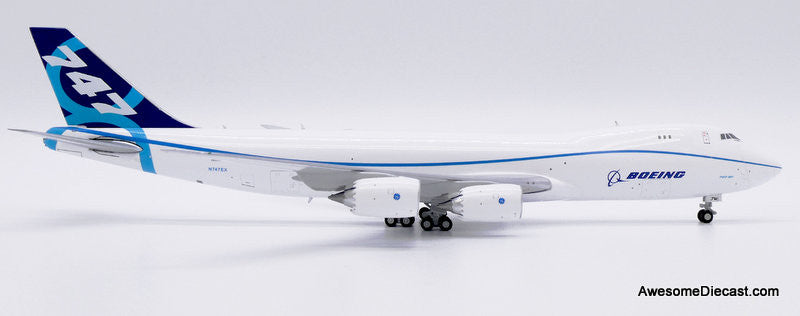 Boeing 747-8F Company House Colors (Reg #N747EX) 1:400 Diecast Model Plane by JC Wings
