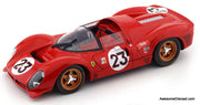 1967 Ferrari 330 P4 Daytona #23 1:24 Diecast Model Car by Burago