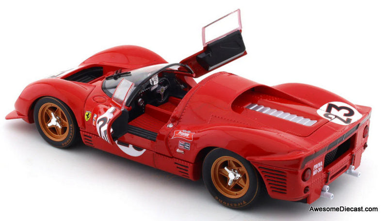 1967 Ferrari 330 P4 Daytona #23 1:24 Diecast Model Car by Burago